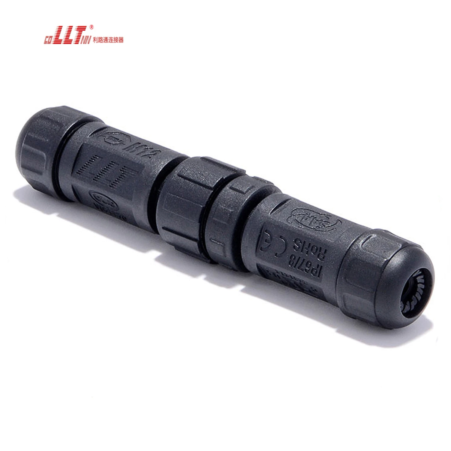 M12 2pin Assembly Electrical Led Light Male Female Connector