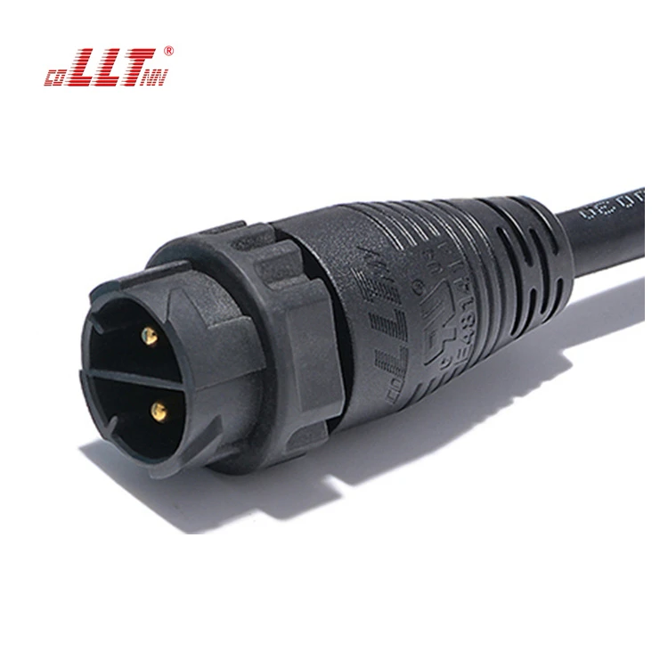 LLT 600V 35A M25 2 3 4 Pin Ip68 Waterproof Power Cable Connector detail 4
