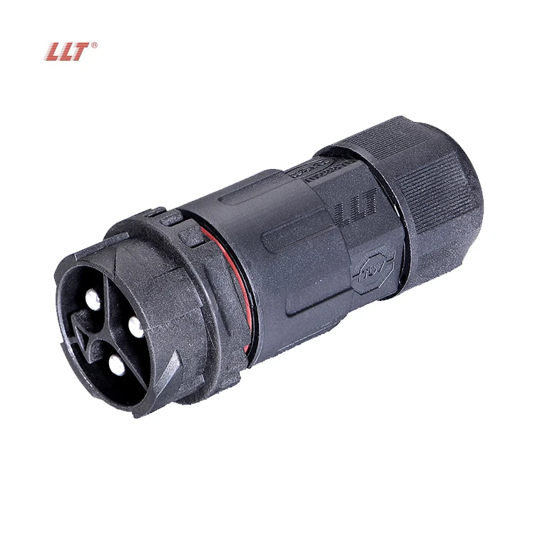 LLT M29 Waterproof IP67 Connector 2 3 4 Pin High Voltage Power Connector 50A Current Power Storage Batteries Connectors detail 4