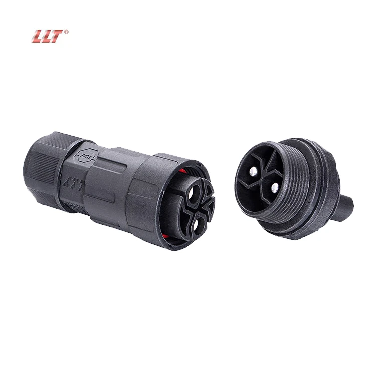 LLT M29 600V 50A High Current Outdoor Waterproof Power Panel Mount Connector