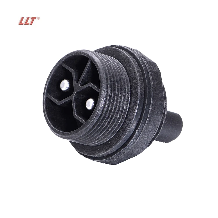 LLT M29 600V 50A High Current Outdoor Waterproof Power Panel Mount Connector detail 3