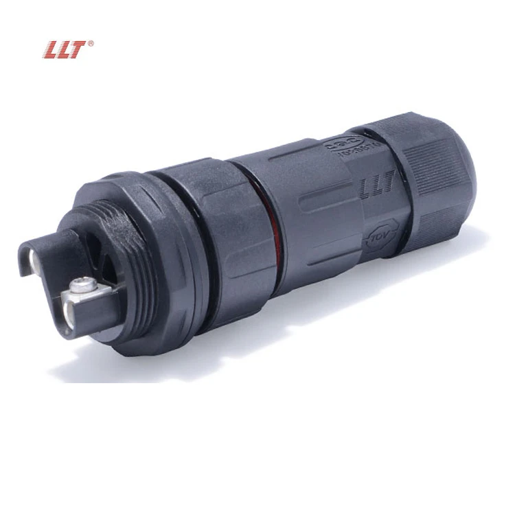 LLT M29 600V 50A High Current Outdoor Waterproof Power Panel Mount Connector detail 4