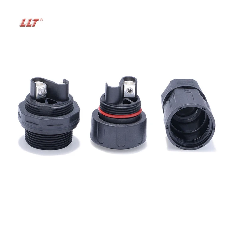 LLT M29 600V 50A High Current Outdoor Waterproof Power Panel Mount Connector detail 7