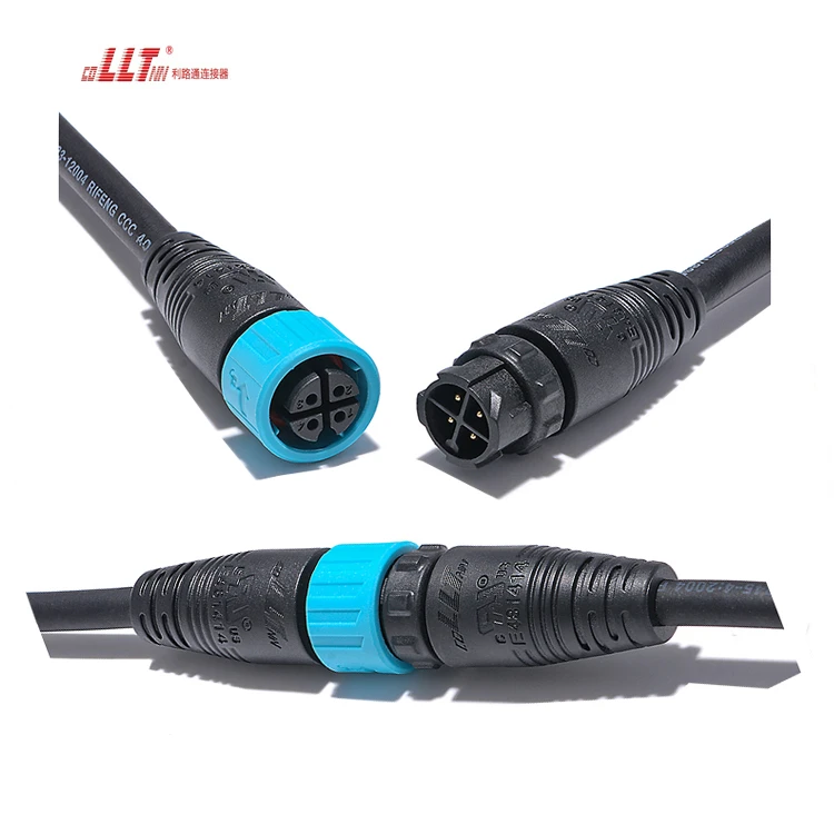 Factory Wholesale M16  4 Wire Customized Length Electrical Cable IP67 Waterproof Cable Connector detail 6