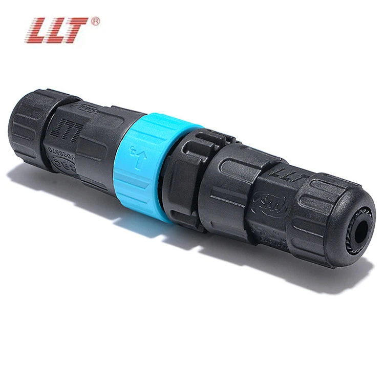 LLT M25 600V 35A Push Lock IP67 IP68 Waterproof 2 3 4 5 6 8 Pin Electrical Connector detail 4