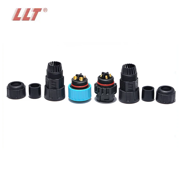 LLT M25 600V 35A Push Lock IP67 IP68 Waterproof 2 3 4 5 6 8 Pin Electrical Connector detail 6