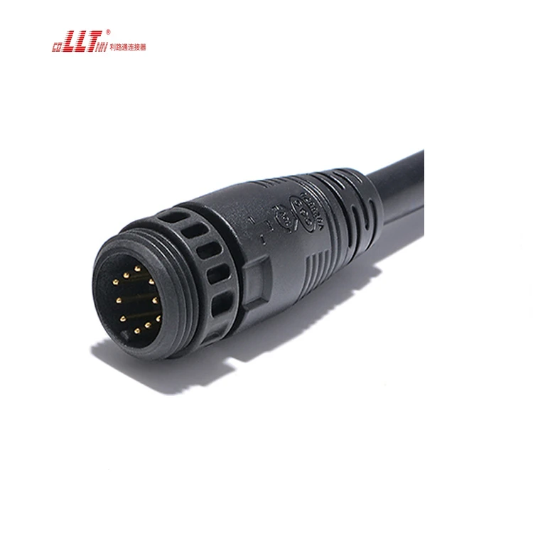 LLT M19 100V 5A Waterproof Connector Plug and Socket  Data Wire Waterproof Connector detail 3