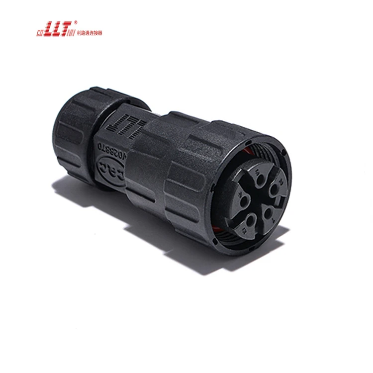 Electrical Wire M25 5 Pin Solder Wire Connector Ip68 Waterproof Power Assembly Connector detail 4