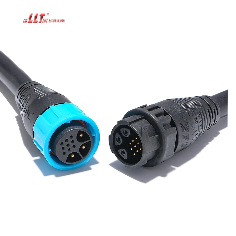 LLT 3+8 M25 Nylon Electrical Wire Outdoor Combined Power Signal Cable Connector detail 2