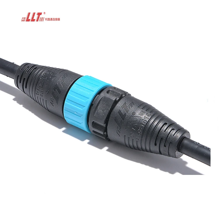 LLT 3+8 M25 Nylon Electrical Wire Outdoor Combined Power Signal Cable Connector detail 7