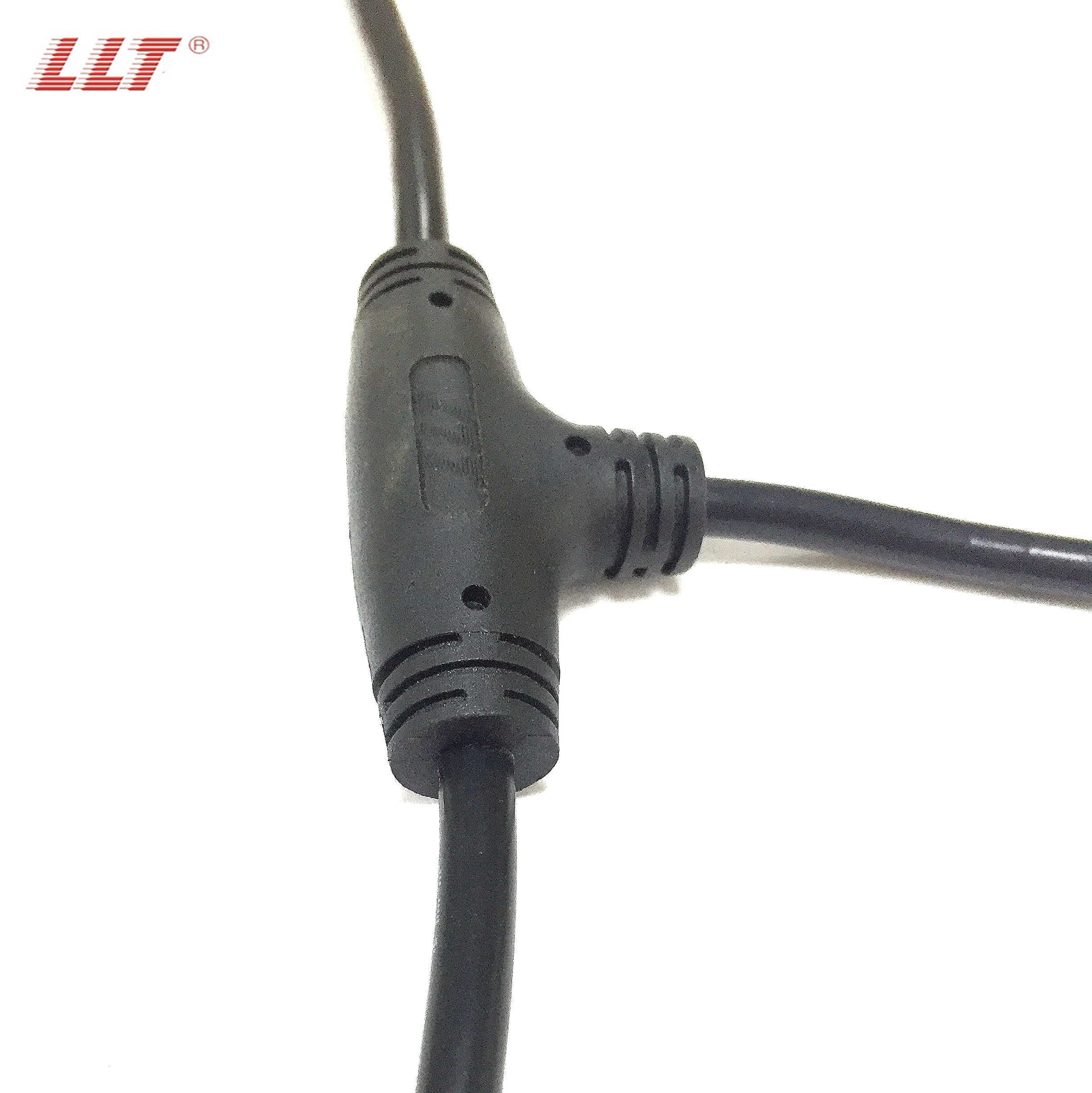 Lilutong Wholesale Tree Cable T Type 3way Led Lighting IP67 Waterproof Cable  Connector detail 2