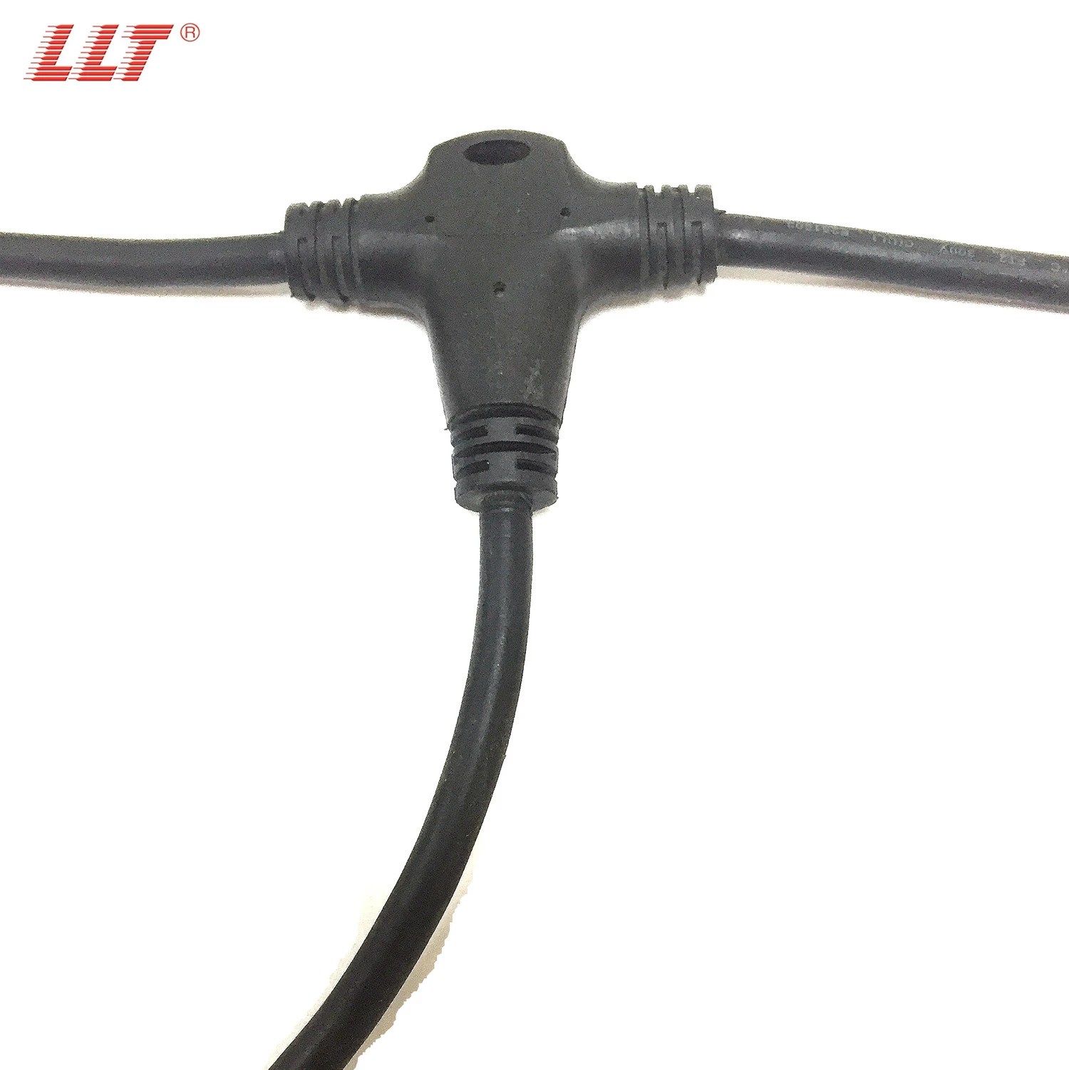 LLT T Shape 3way Automotive Led Splitter IP67 Waterproof  Cable Connector detail 4