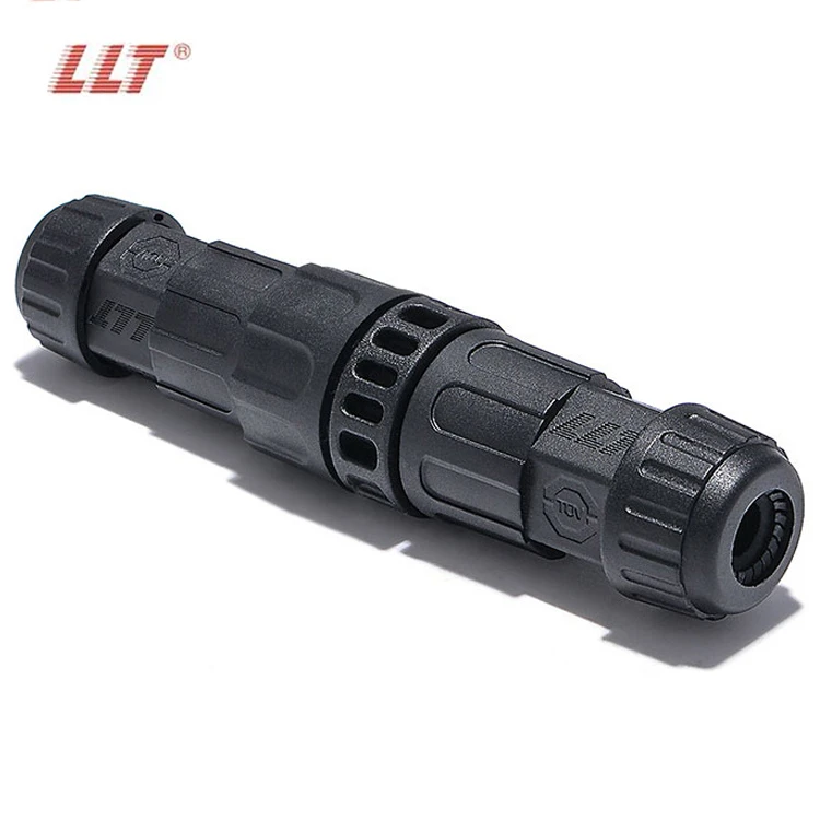 LLT M19 Circular Electrical Wire 2Pin 3 Pin Waterproof Male and Female Cable Connector for Led Garden Light detail 5