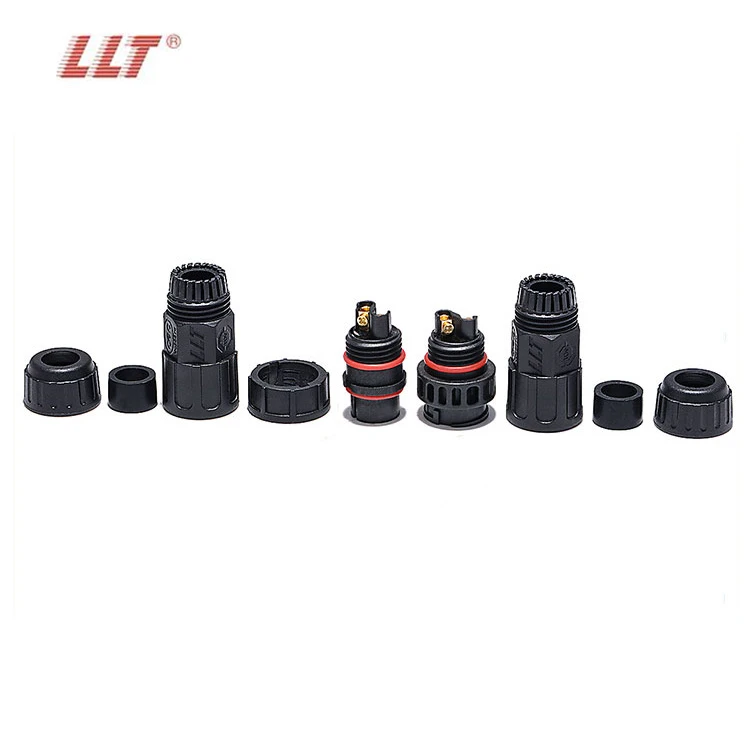 LLT M19 600V 20A Waterproof Aviation Connector 2 Pin Male & Female Plug Solderless Screw Terminal IP68 Weatherproof AC/DC Power Connector detail 6