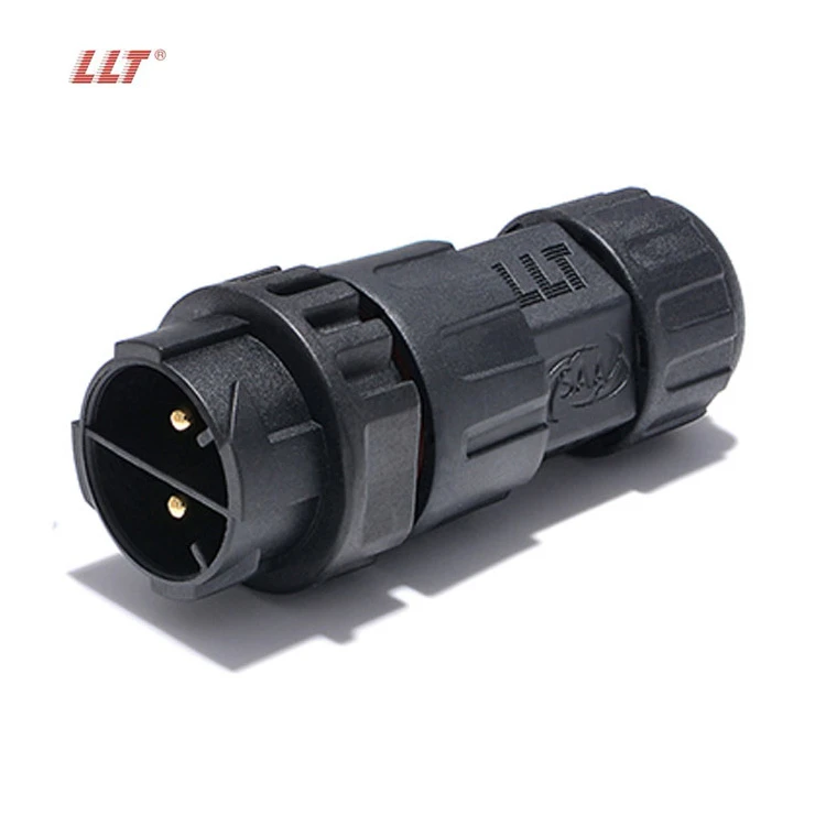 M25 3 Pin Push locking Cable To Cable Waterproof Male Female Connector detail 3