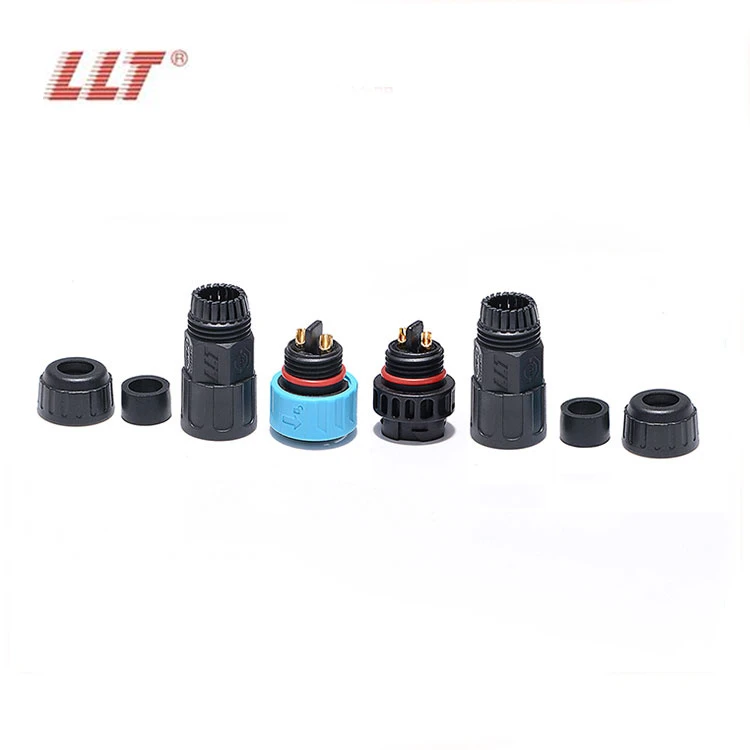LLT M19 Electric Circular 2 Pin Male Female Waterproof Connector For Underwater Lights detail 2