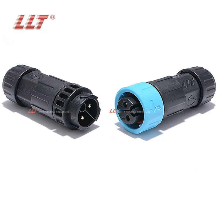 LLT M19 Electric Circular 2 Pin Male Female Waterproof Connector For Underwater Lights detail 5