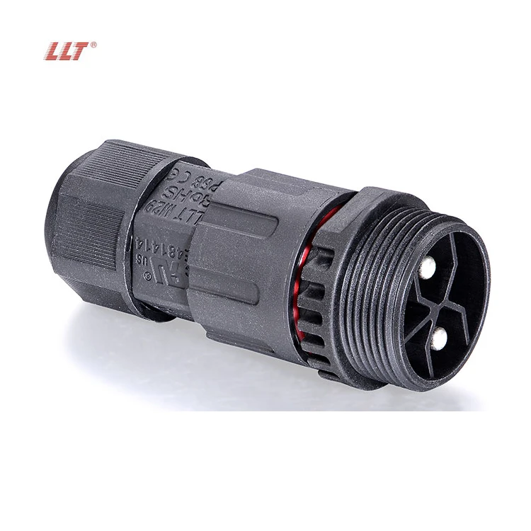 LLT IP67 M29 50Amp High Current Waterproof Connectors High Current Power Connectors detail 5