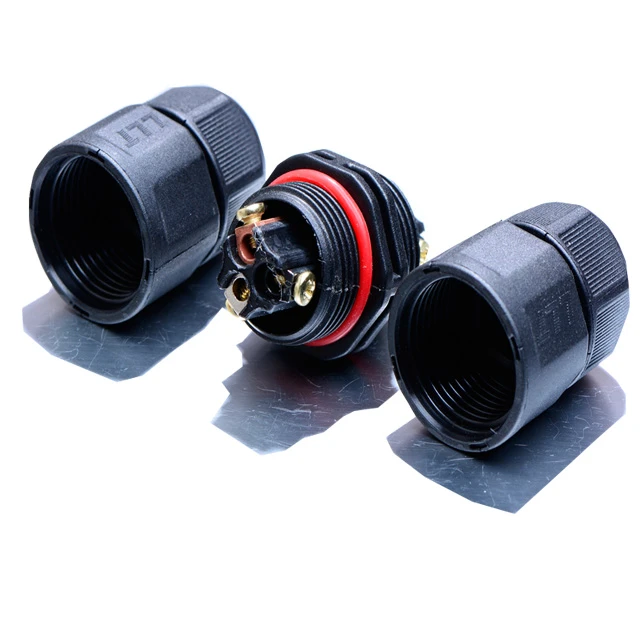 3pin L20 Led Plastic Screw Wire connector detail 2