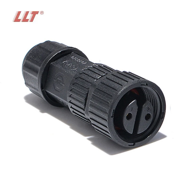 LLT M15 Male Connector 2Pin IP68 Connector Female Plug Connector for Outdoor Lighting detail 2