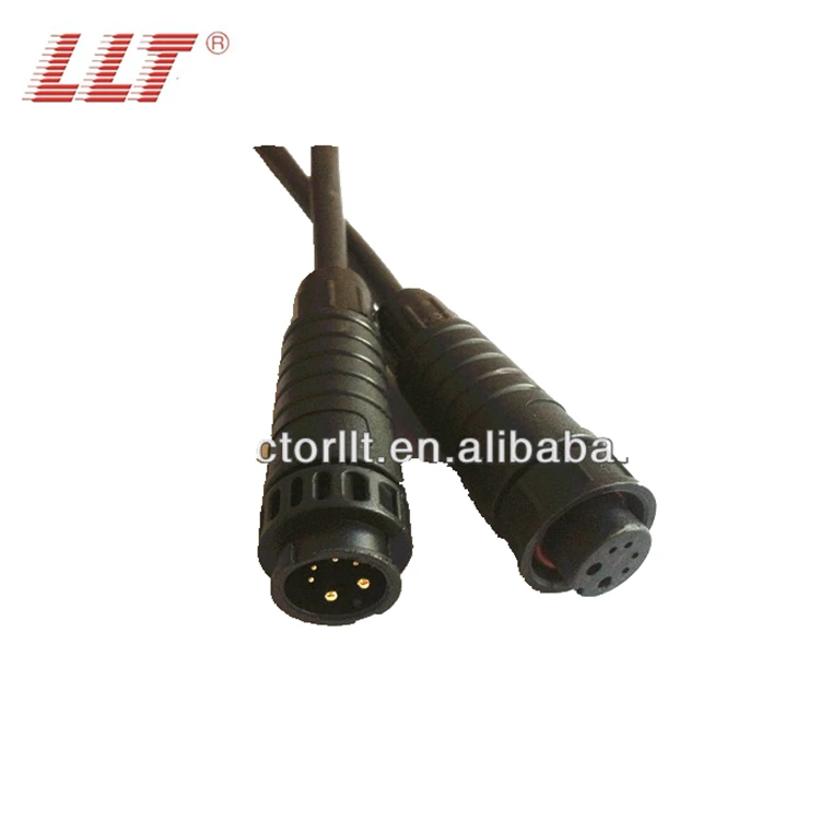 M19 6-Pin Bayonet Front Panel Waterproof Circular Connector for Encoder Feedback, 24V Signal Modules &amp; RS-485/CAN Peripheral Interfaces detail 4