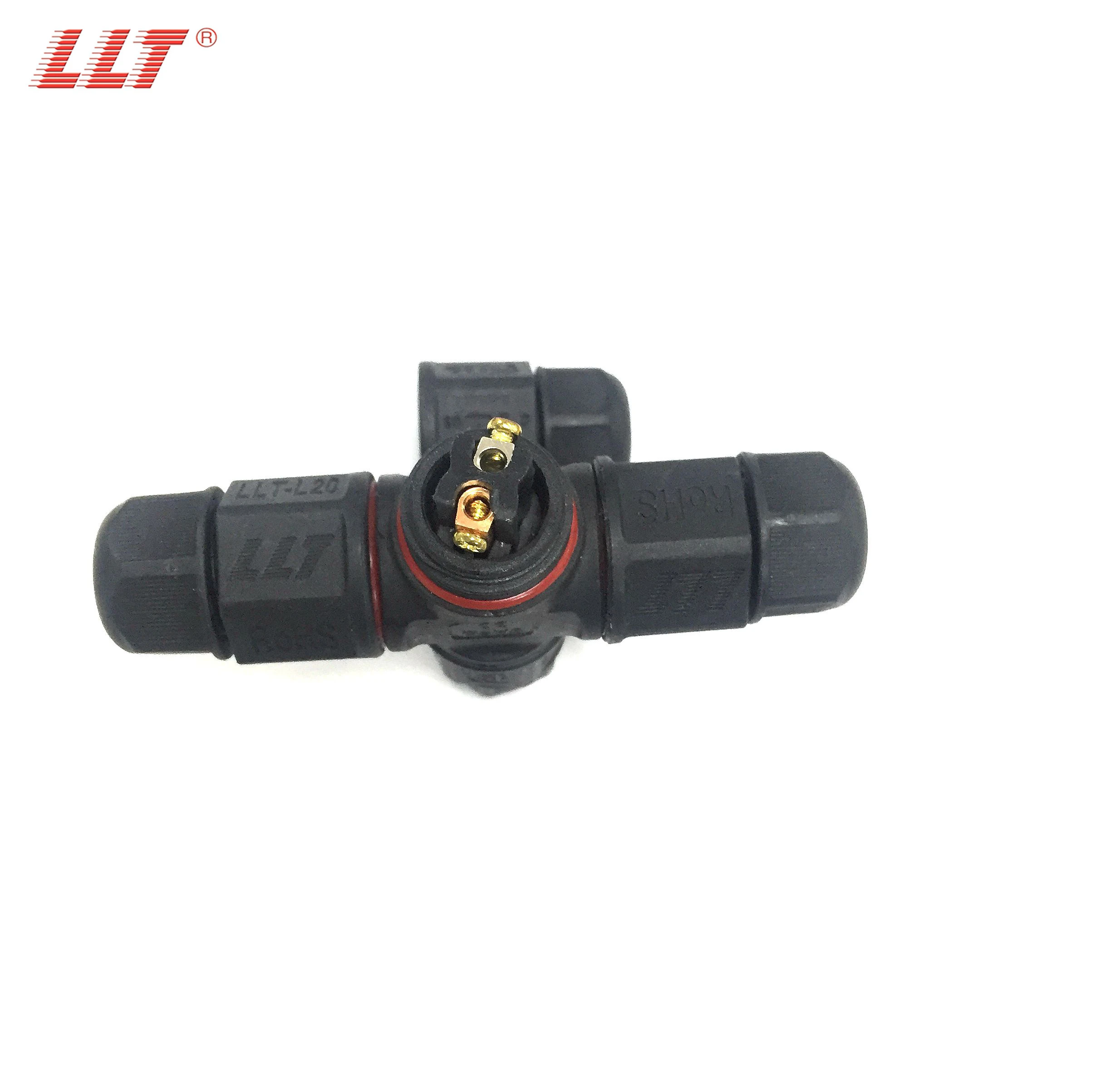 4way Screw Wire LLT 2 Pin L20 Led Lighting Outdoor Assembly Connector detail 3