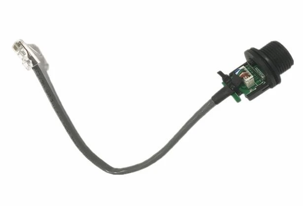 Lilutong M19 RJ45 Panel Mount Connector with Cable detail 2