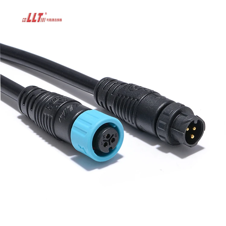 LLT IP67 Waterproof Electrical Cable 3Poles Waterproof Terminal Plug Block Butt thumbnail