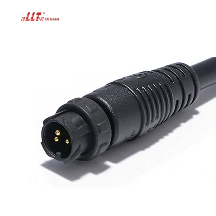 LLT IP67 Waterproof Electrical Cable 3Poles Waterproof Terminal Plug Block Butt detail 2