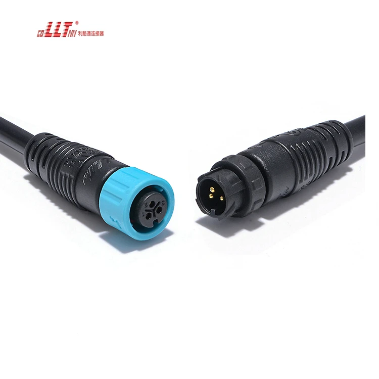 LLT IP67 Waterproof Electrical Cable 3Poles Waterproof Terminal Plug Block Butt detail 6