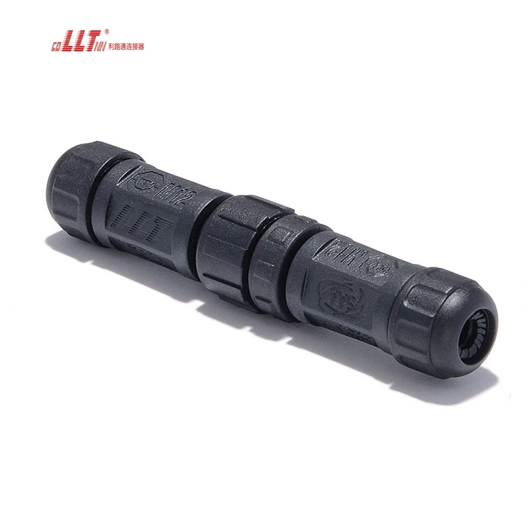 LLT Factory Mini Sensor 3pin M12 Thread Lock  IP68 Waterproof Solder Wire Video connector detail 2