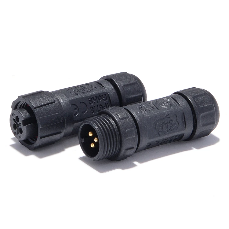 LLT Factory Mini Sensor 3pin M12 Thread Lock  IP68 Waterproof Solder Wire Video connector detail 6