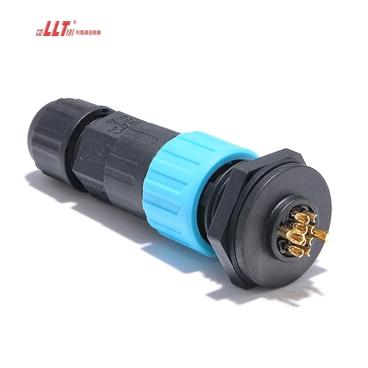 LLT Led Strip Lighting Ip68 Waterproof 2+8pin Male Female Panel Connector Free Sample thumbnail