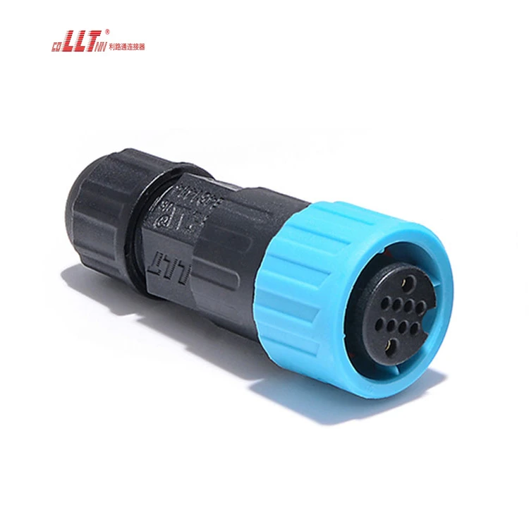 LLT Led Strip Lighting Ip68 Waterproof 2+8pin Male Female Panel Connector Free Sample detail 4