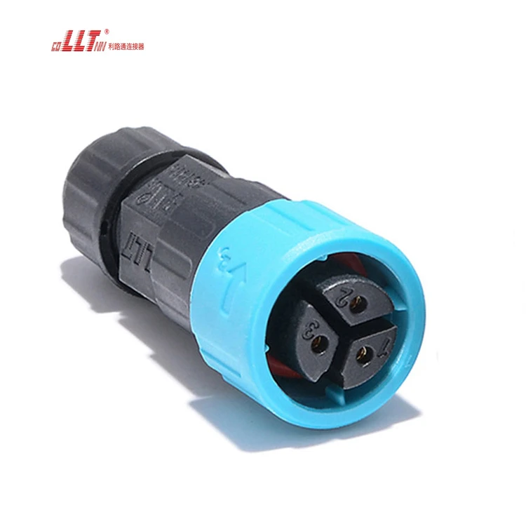 3 Pin Electrical Panel M16 Female Male Terminal Automotive Panel Connectors detail 5