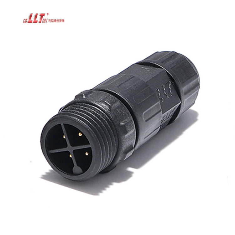 LLT 4PIN LED Lighting Cable Waterproof Ip68 Connector detail 5