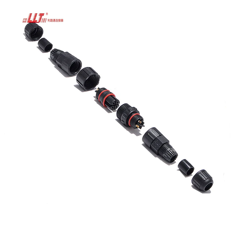 LLT 4PIN LED Lighting Cable Waterproof Ip68 Connector detail 6