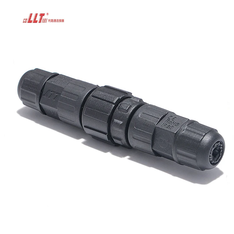 M16 2+3pin composed power signal Data male female assembly connector detail 5