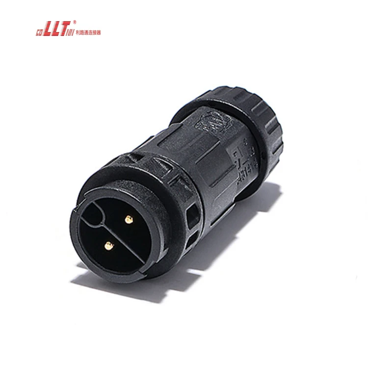 LLT Connector 2pin M19 IP68 Electrical Cable Waterproof Connector detail 3