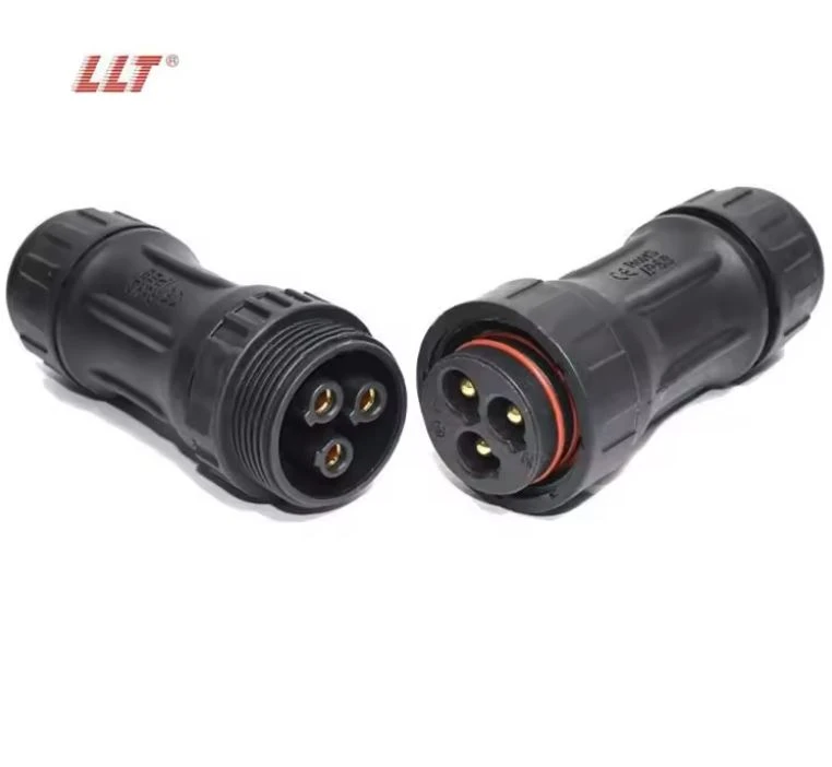 LLT Premium Quality M45 600V High Current 80A 3 Pin 4 Pin Waterproof Screw Assembly Connector thumbnail