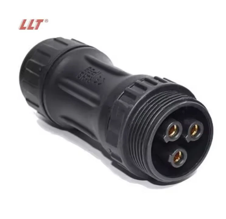 LLT Premium Quality M45 600V High Current 80A 3 Pin 4 Pin Waterproof Screw Assembly Connector detail 4