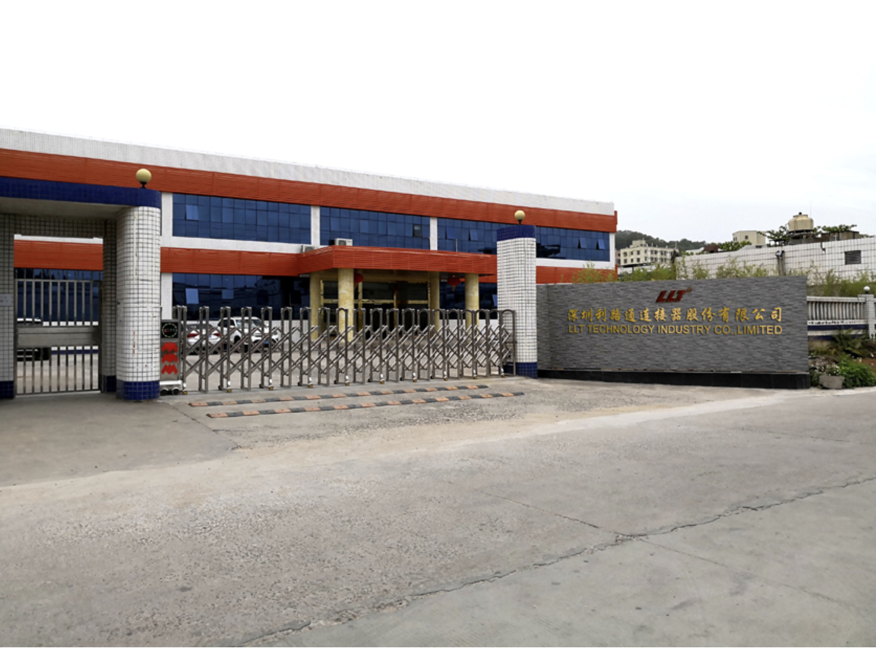 LLT Connector Manufacturing Facility Entrance